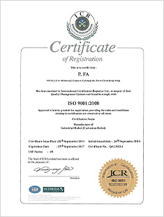 Quality Management System certification ISO 9001:2008 MAIN-BIZ